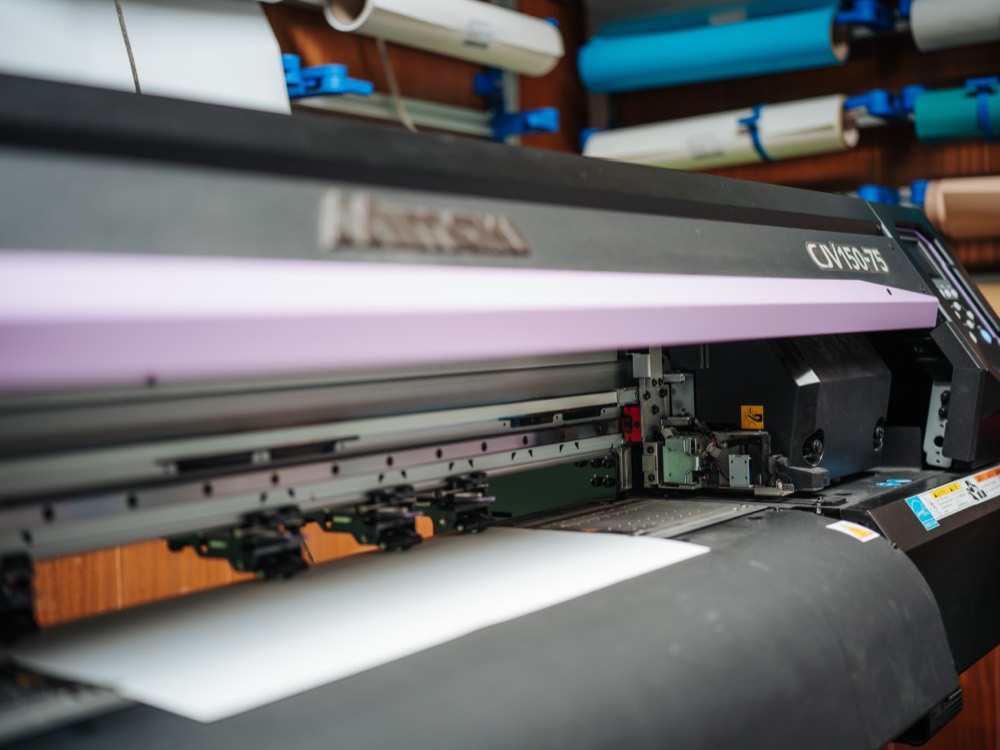 Digitaldruck am Mimaki
